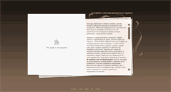 Desktop Screenshot of jgrudzinski.pl